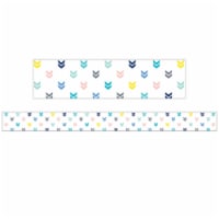 Creative Teaching Press CTP10529-3 Colorful Mini Chevron Border - Pack of 3