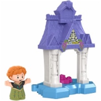 Fisher-Price Little People - Disney Frozen Anna in Arendelle Portable playset with Figure Perspective: Main