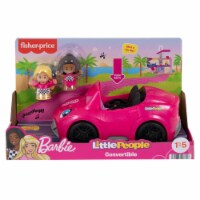 Little People Barbie Convertible Push-Along Vehicle Playset
