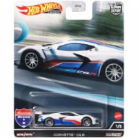 Hot wheels™ HCK03 3 in. 1-18 Scale Chevrolet Corvette C8.R Pearl American Scene Car Culture Se Perspective: Main