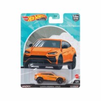 Hotwheels HCK16 Lamborghini Urus Orange Metallic with Graphics Auto Strasse Series Diecast