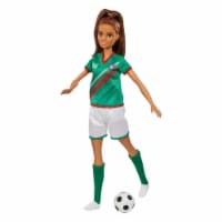 Barbie® Brunette Soccer Doll Perspective: Main