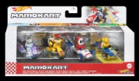 Hot Wheels® Mario Kart™ 4 Pack Bowser Set Perspective: Main