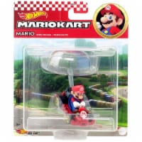 Hot Wheels 1:64 Mario Kart - Mario in Pipe Frame with Parachute Die Cast
