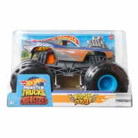 Hot Wheels Monster Trucks Rodger Dodger - 1:24 Scale Oversized [Purple/Orange] Perspective: Main