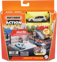 Matchbox Action Drivers Pizza Hut Pizza Run Playset