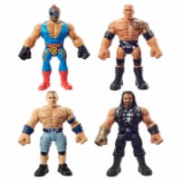 Mattel MTTHDM04 Wwe Bend N Bash Figs Action Figure, Assorted Style - 6 Piece