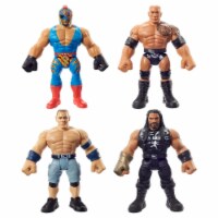 Mattel MTTHDM04 Wwe Bend N Bash Figs Action Figure, Assorted Style - 6 Piece