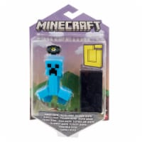 Minecraft Blue Creeper 3.25 Inch Figure Perspective: Main