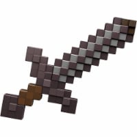 Minecraft Toys Deluxe Netherite Sword w/ Lights & Sounds, Minecraft-Game Role-play Accessory