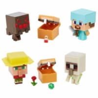 Mattel MTTHDV65 Minecraft Mob Head Minis Adventure Toy - 10 Piece