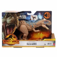 Mattel® Jurassic World Dominion Roar Strikers™ Rajasaurus Toy Figure Perspective: Main
