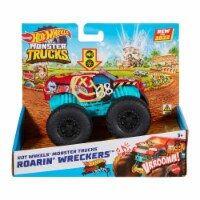 Mattel Hot Wheels® Monster Trucks Roarin Wreckers Demo Derby Vehicle Perspective: Main