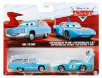 Disney Pixar Cars 3, Mrs. The King & Strip Weathers 2-Pack, 1:55 Scale Die-Cast Perspective: Main