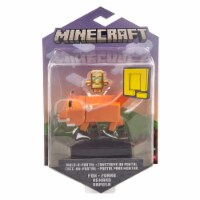Mattel Minecraft Fox Action Figure, 3.25-in, with 1 Build-a-Portal Piece & 1 Accessory