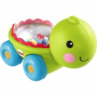 Fisher-Price Poppity Pop Turtle, infant push-along vehicle that encourages crawling