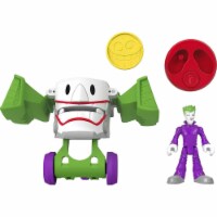 DC Super Friends Fisher-Price Imaginext Head Shifters The Joker Figure & Laff Mobile Vehicle