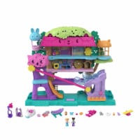 Mattel Polly Pocket™ Pollyville™ Pet Adventure Treehouse Playset Perspective: Main