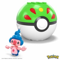 MegaConstrux™ Pokemon Mime Jr Poke Ball Building Set Perspective: Main
