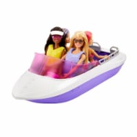 Mattel HJK58 Barbie Mermaid Power Dolls & Boat Playset