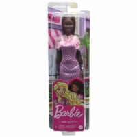 Mattel Barbie® Brunette Purple Sequin Dress Glitz Doll Perspective: Main