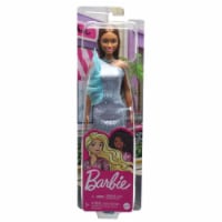 Mattel Barbie® Brunette Purple And Teal Sequin Dress Glitz Doll Perspective: Main