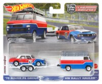 Hot Wheels '70 Rover P6 Group 2 Rally Hauler Team Transport #55 Perspective: Main