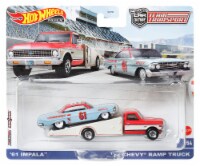 Hot Wheels '61 Impala and '72 Chevy Ramp Truck, Team Transport #54