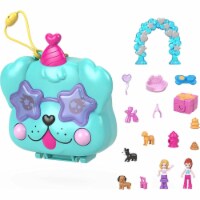 Polly Pocket Doggy Birthday Bash Compact Playset Perspective: Main