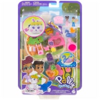 Mattel® Polly Pocket™ Flower Garden Bunny Compact Perspective: Main