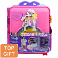 Mattel® Polly Pocket™ Pollyville™ Resort Roll Away Playset Perspective: Main