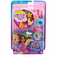 Mattel® Polly Pocket™ Sparkle Cove Adventure Unicorn Floatie Compact Perspective: Main