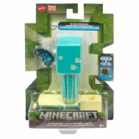 Mattel Minecraft Craft A Block Glow Squid Figure Set Perspective: Main