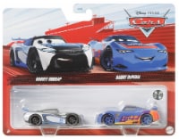 Disney Cars Diecast 2-Pack Easy Idle #15 Harvey Rodcap and RPM #64 Barry DePedal Perspective: Main