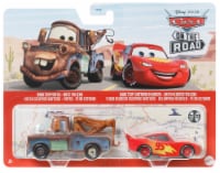 Disney Cars Diecast 2-Pack 1:55 Scale Road Trip Mater and Road Trip Lightning McQueen Perspective: Main