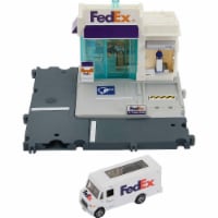 Matchbox Action Drivers Fedex Package Center Playset Perspective: Main