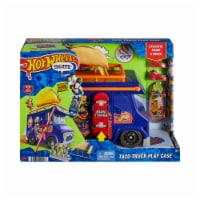 Mattel Hot Wheels Skate Taco Truck Play Case