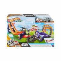 Mattel Hot Wheels RacerVerce Dark Trooper Drag Race Playset Perspective: Main