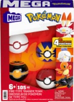 Mega Pokemon Fire Type Trainer Playset Perspective: Main