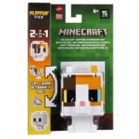 Minecraft Flippin Figs™ Calico Cat British Shorthair Cat Action Figure Perspective: Main