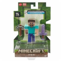Mattel Minecraft Steve Action Figure Perspective: Main