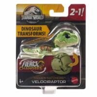 Mattel Jurassic World Fierce Changers Hidden Hatchers - Velociraptor Perspective: Main