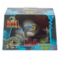 Mattel® Jurassic World Bite Club™ Velociraptor Blue Perspective: Main