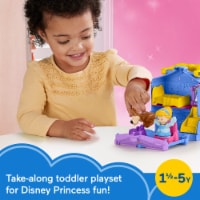Fisher Price® Little People Disney Princess Cinderella On-The-Go Playset Perspective: Main