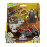 Fisher-Price Imaginext® Jurassic World Owen Blue Perspective: Main