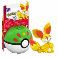MEGA Pokemon Fennekin With Friend Ball Building Set Perspective: Main