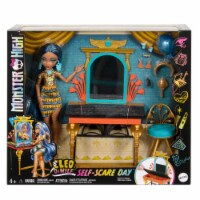 Mattel® Monster High™ Self Scare Day™ Cleo De Nile™ Doll Play Set Perspective: Main