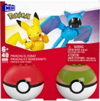MEGA™ Pokémon Pikachu & Zubat Poké Balls Perspective: Main