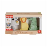 Fisher-Price® Wooden Stack Sort Animals Playset Perspective: Main