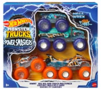 Mattel Hot Wheels Monster Trucks Big Rig And Truck Multipack Perspective: Main